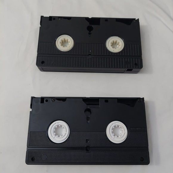 Vintage Sesame Street Learning About Numbers Letters 1986 Lot of 2 VHS Tapes - Picture 5 of 5